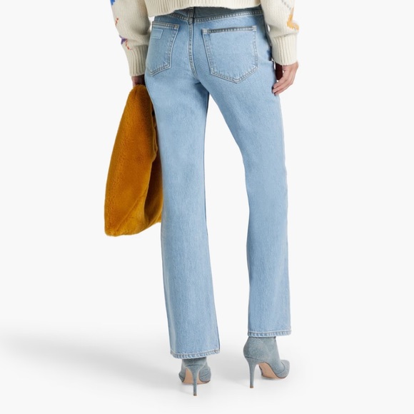 GANNI Betsy High Rise Flare Jeans - Picture 2 of 10